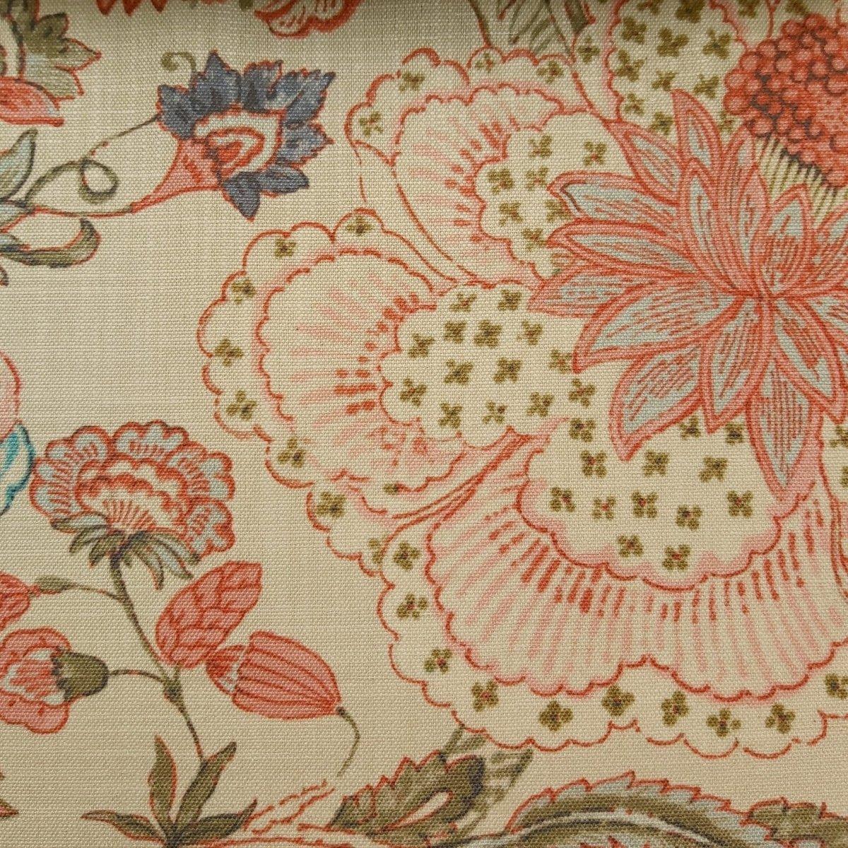 Floral Chintz Fabric Heritage Rose