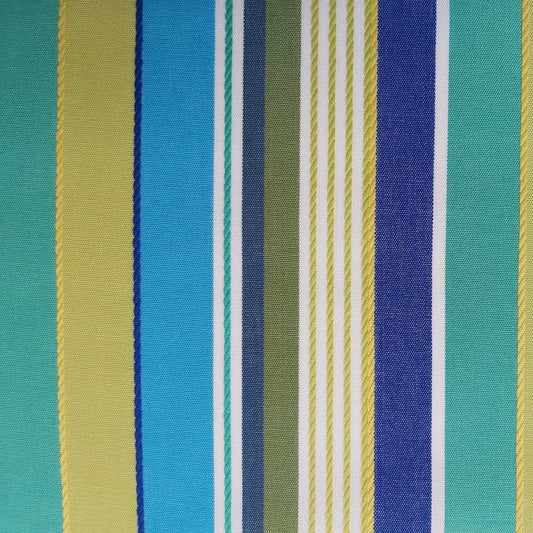 Stripe Outdoor Waterproof Fabric Party Aqua