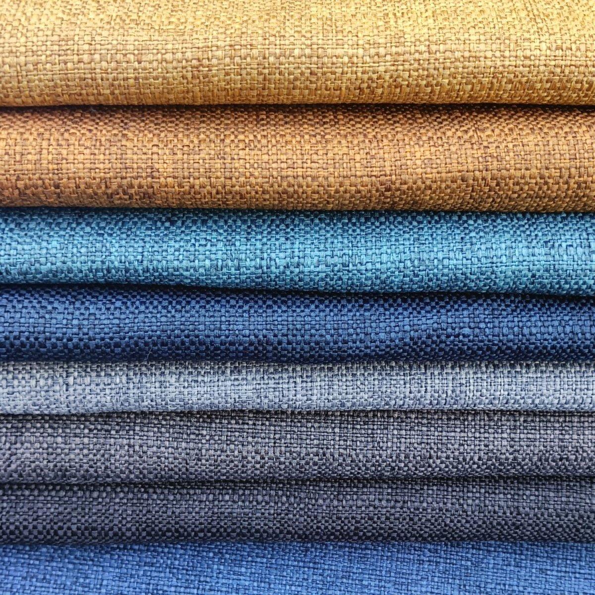 Linen Look Upholstery Fabric Pride Mustard