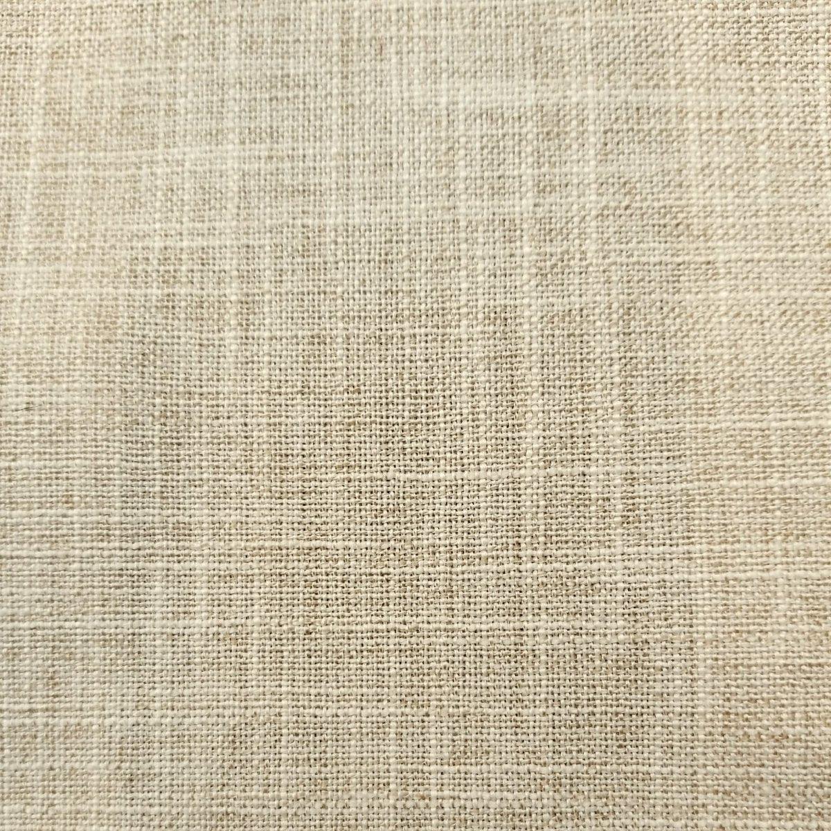 Yellow beige linen look upholstery fabric material