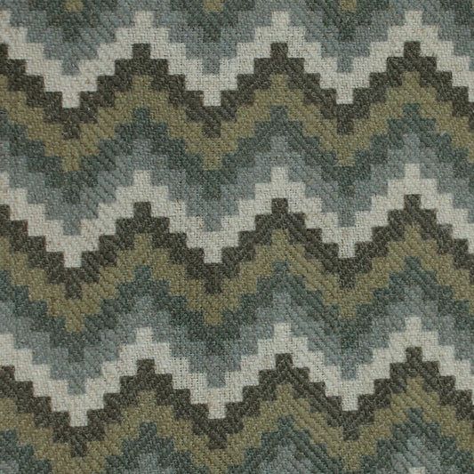 Vegas Stripe Grey Brown - pophomefabric