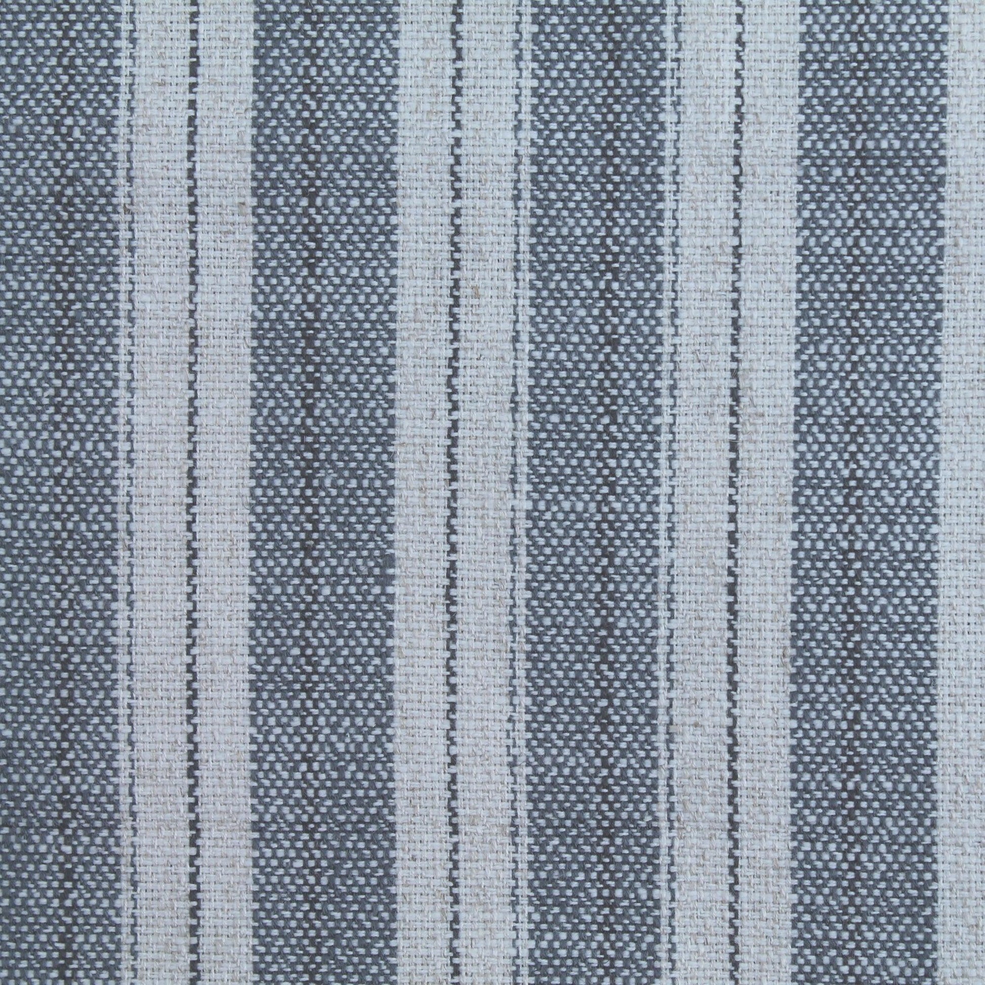 Vineyard Grey linen Stripe fabric