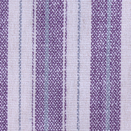 Vineyard Plum linen stripe beach.